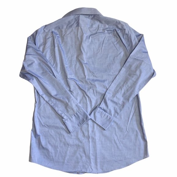 Ralph Lauren Slim Fit Button Down Shirt Blue 16.5 - Picture 2 of 9